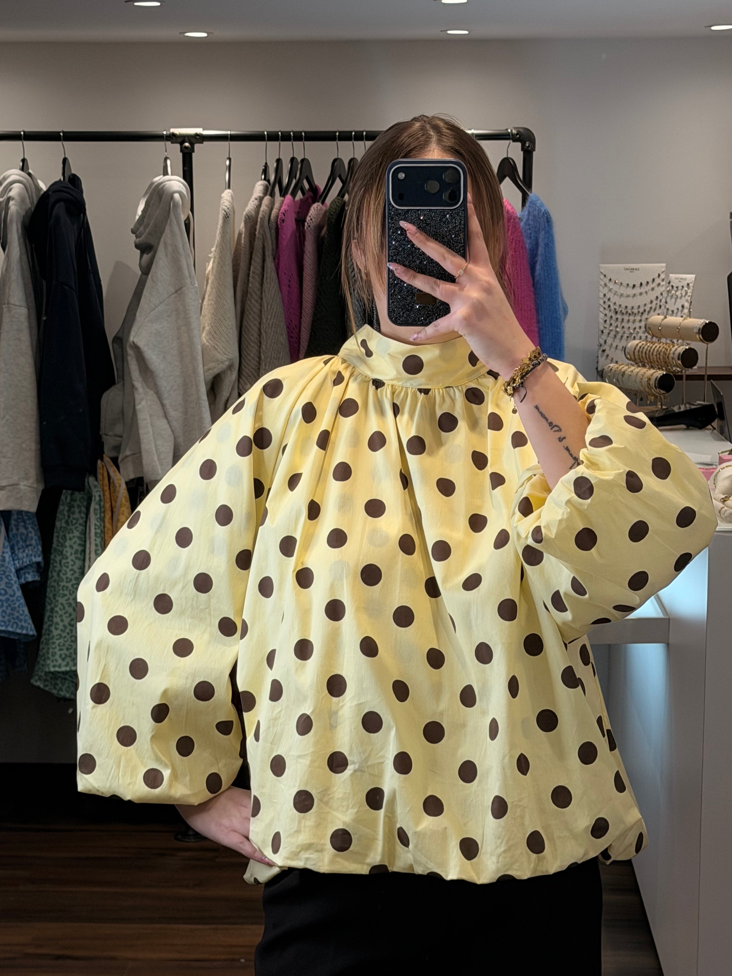 Blouse "ELINA" à pois