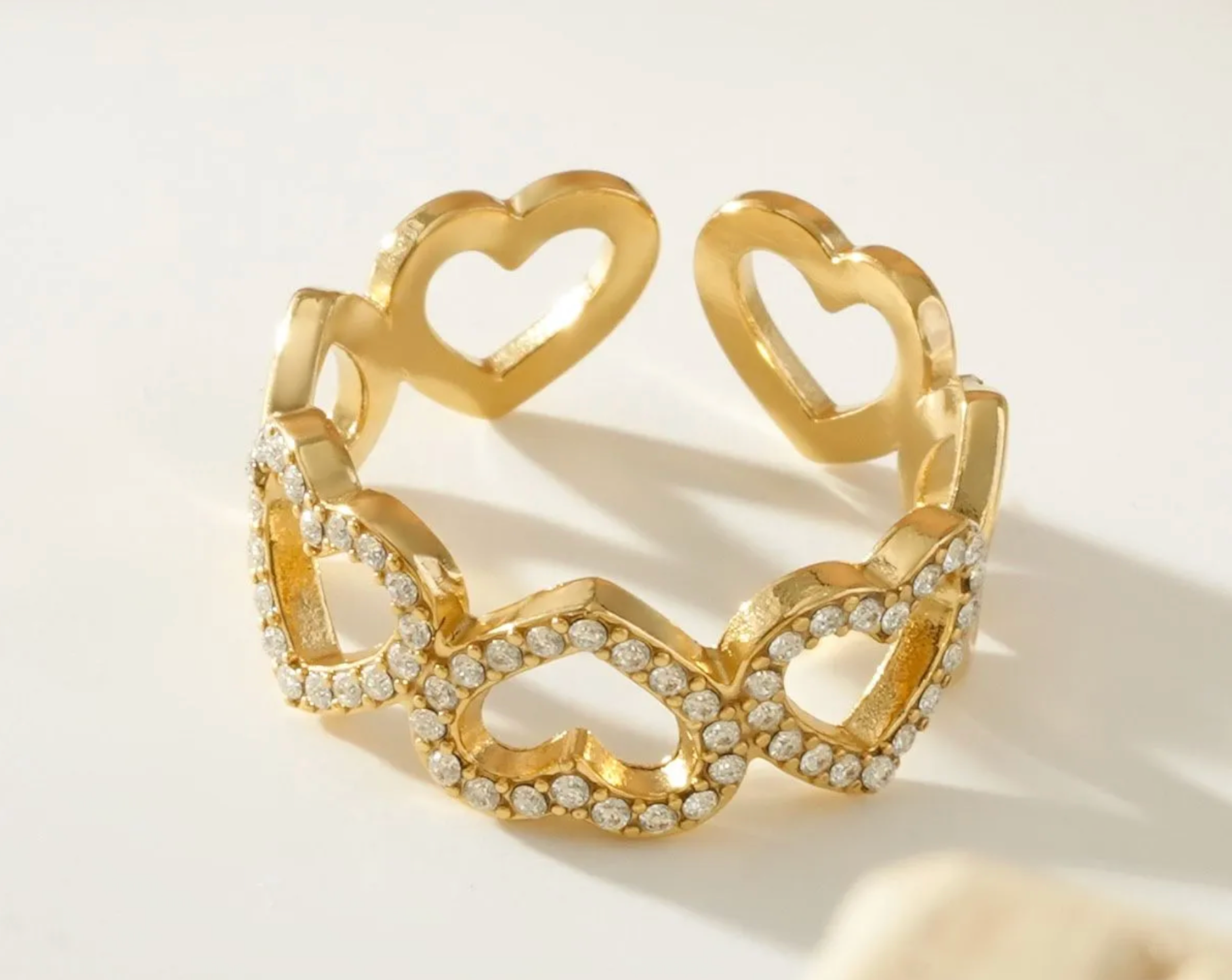 Bague coeur