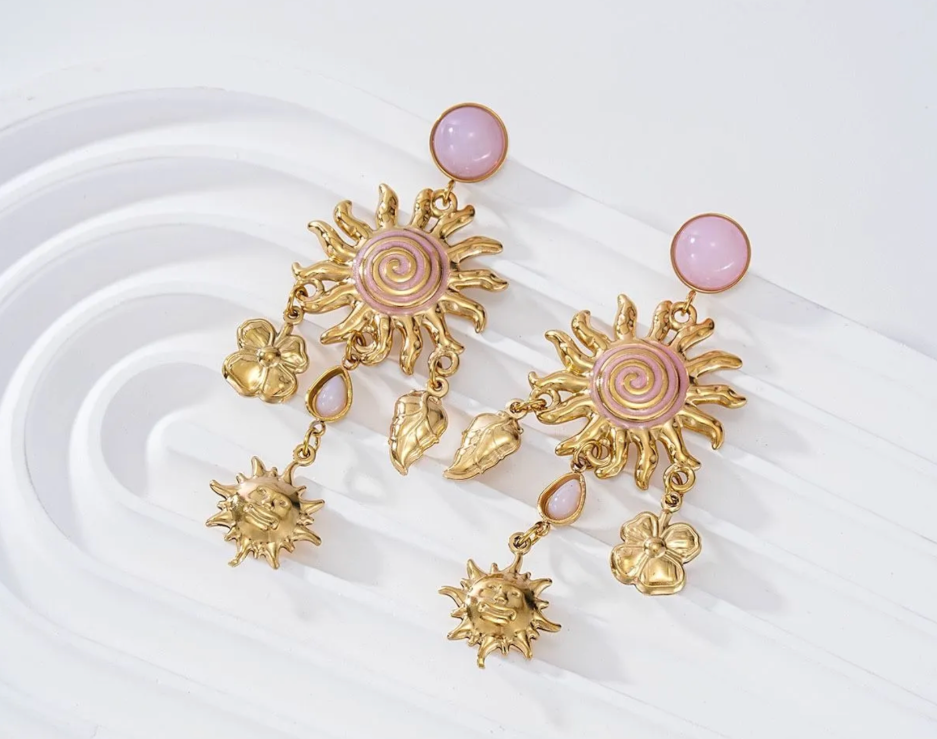 Boucles d'oreilles "SOLENE"