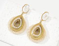 Boucles d'oreilles "GARANCE"