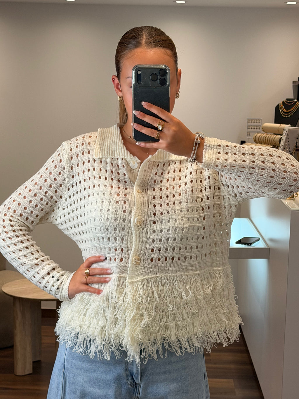 Gilet "LYA" manche longue