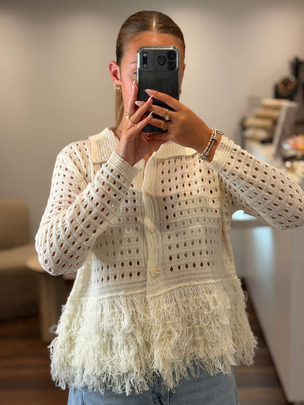 Gilet "LYA" manche longue