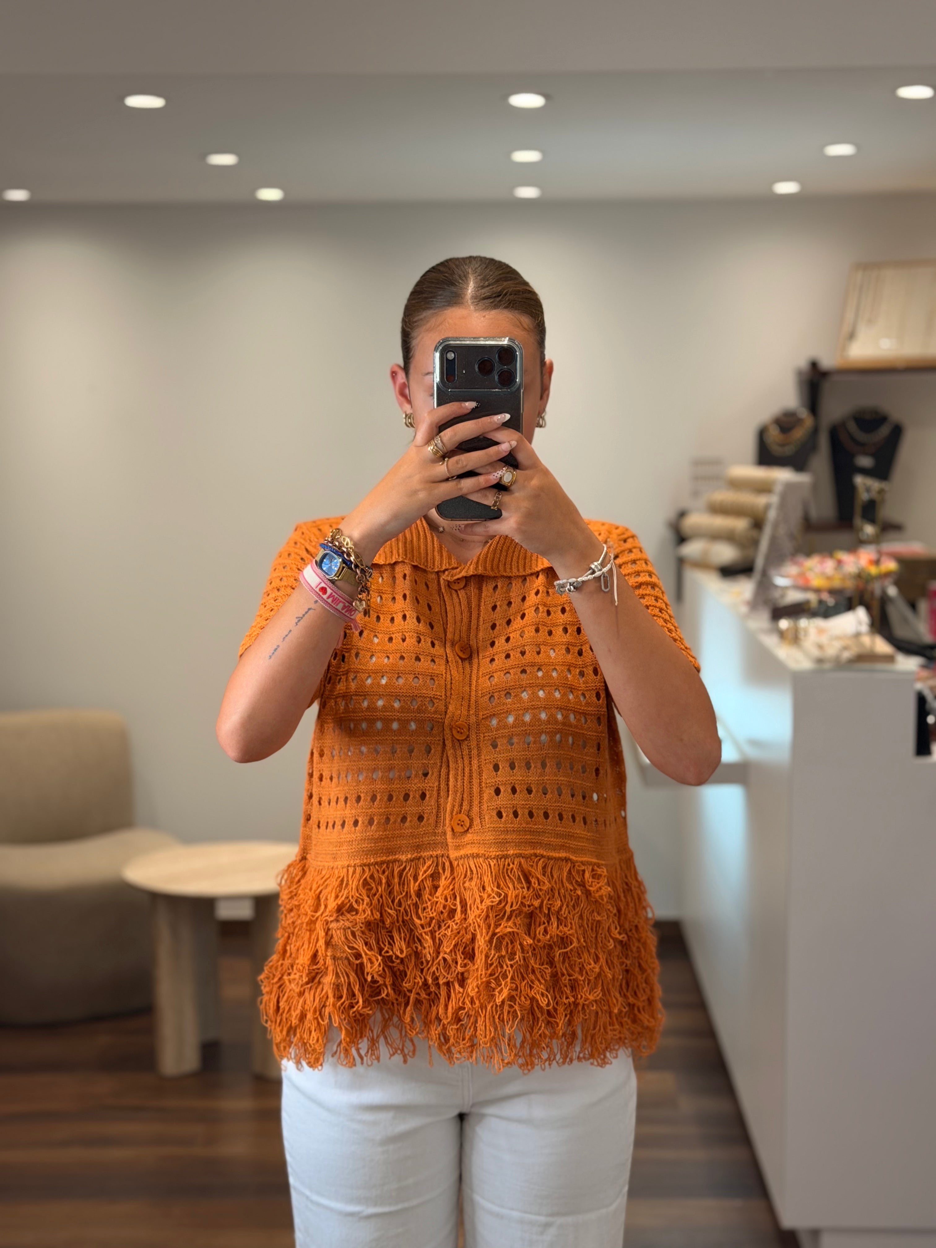 Gilet "LYA" manche courte