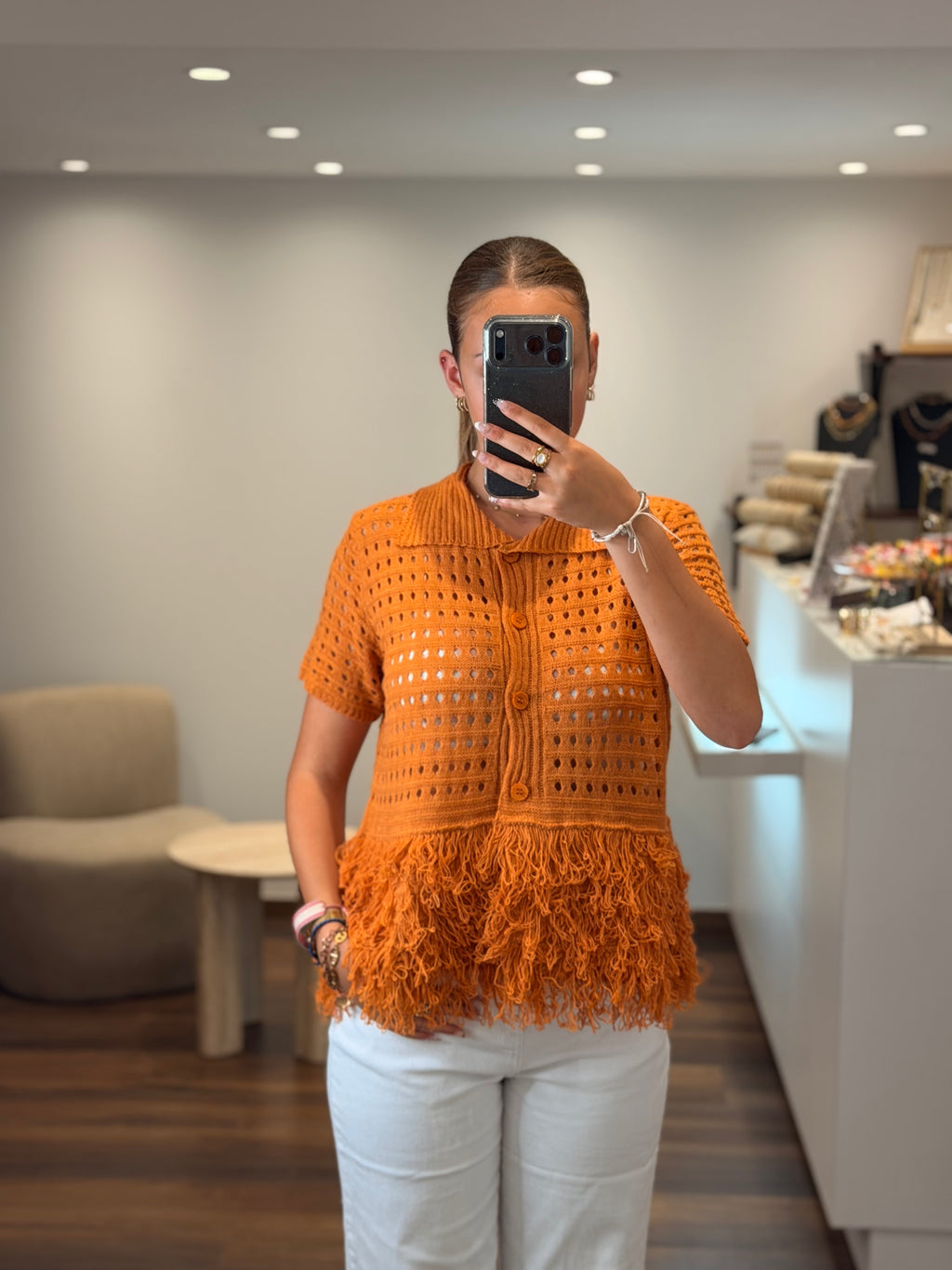Gilet "LYA" manche courte