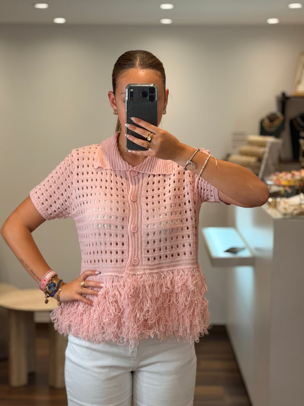 Gilet "LYA" manche courte