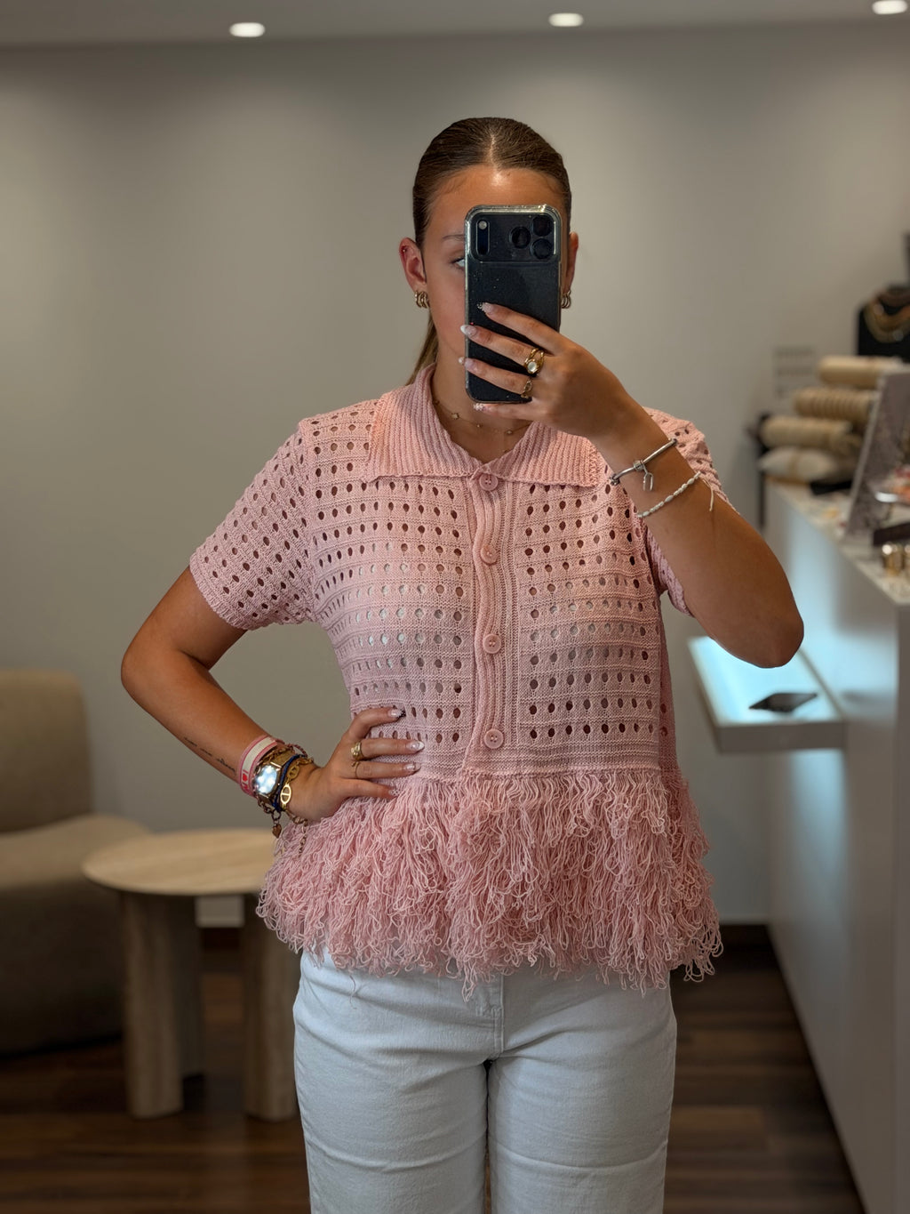 Gilet "LYA" manche courte