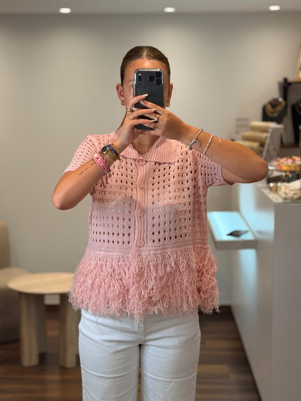 Gilet "LYA" manche courte