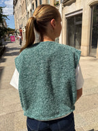 Gilet sans manche en feutrine