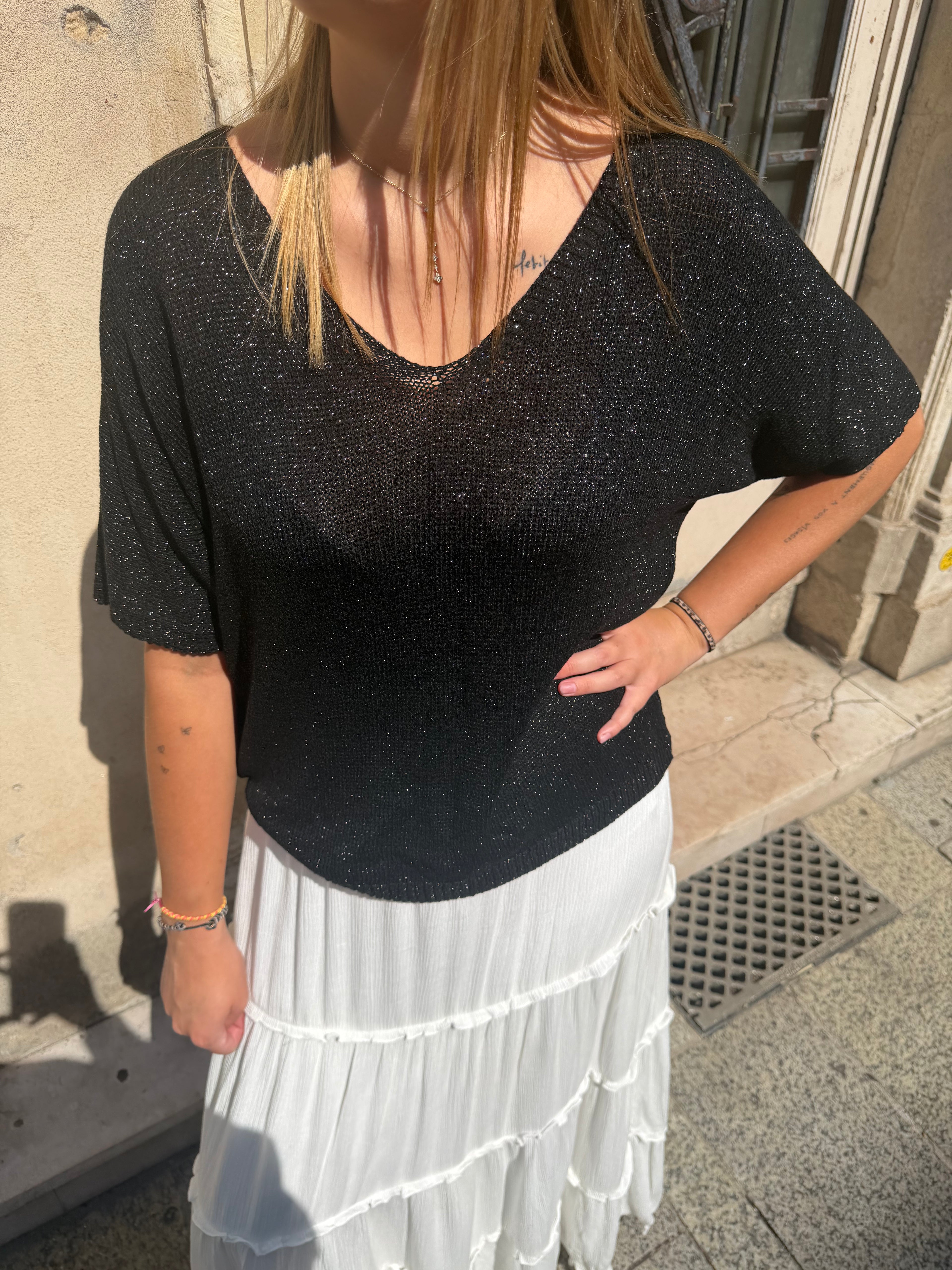 T-shirt paillettes