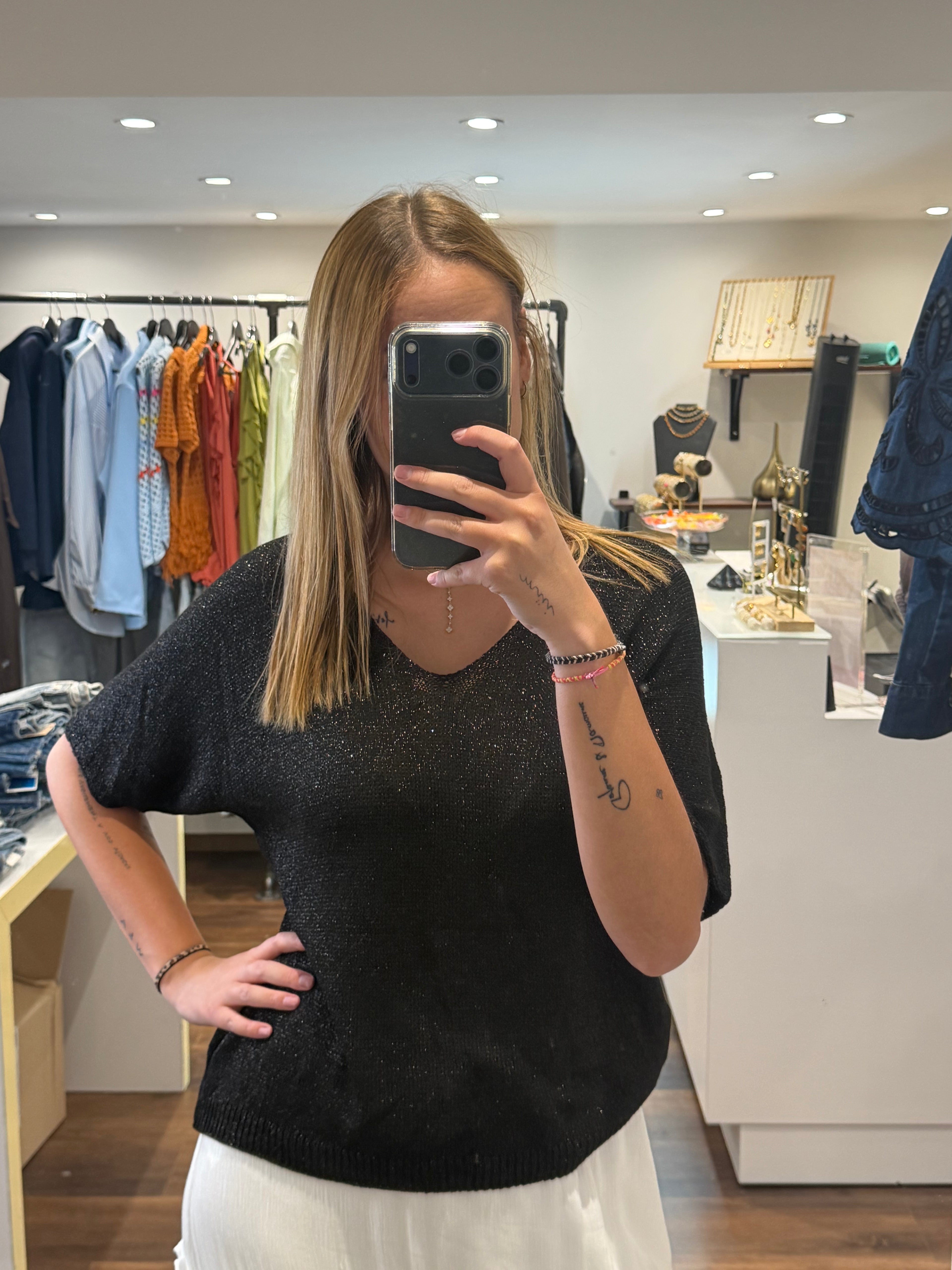 T-shirt paillettes