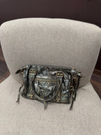 Sac "MILY" métallisé vieilli, S