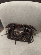 Sac "MILY" métallisé vieilli, S