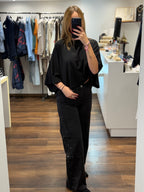 Jean à strass LYANA - Noir