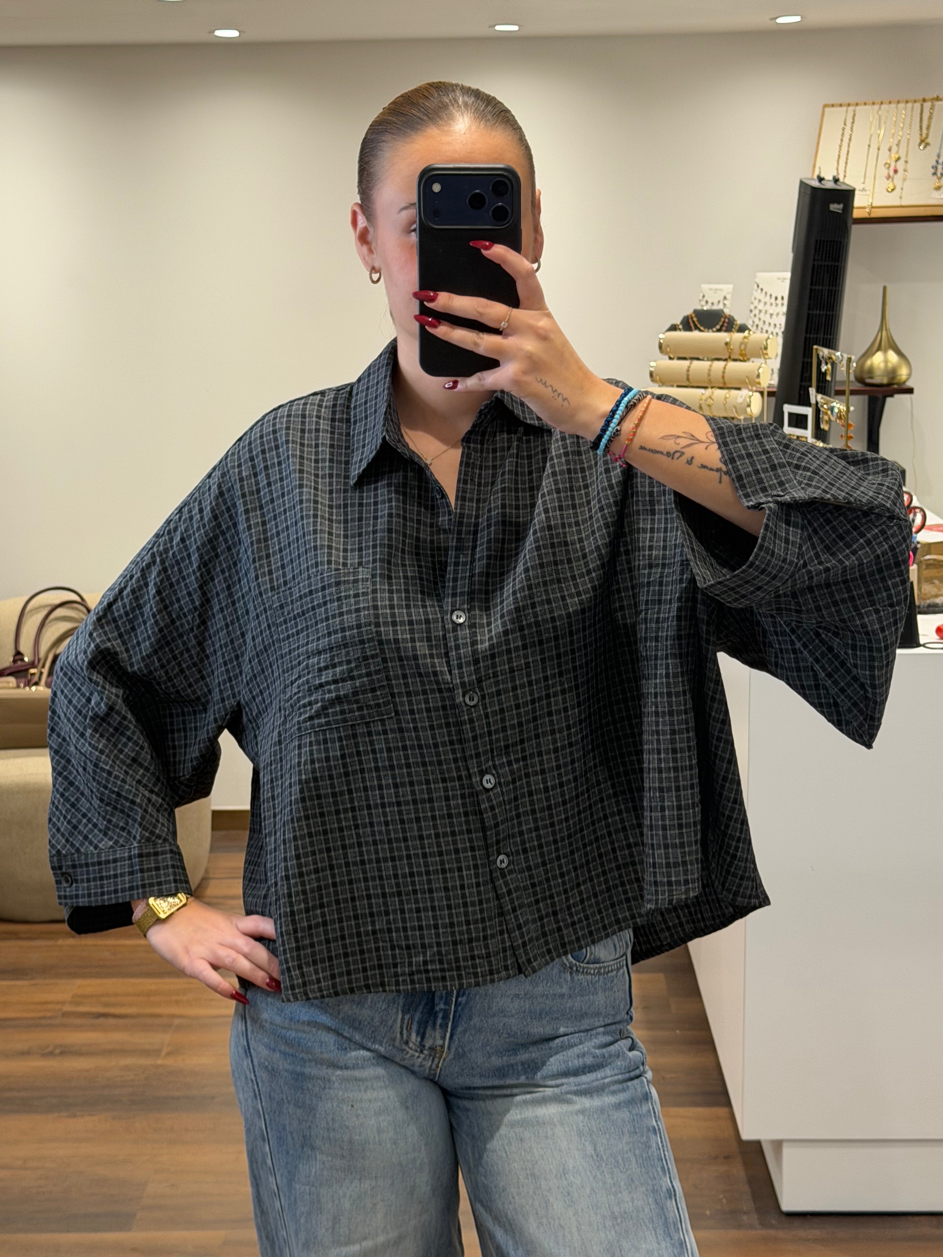 Chemise BILLIE - NOIR