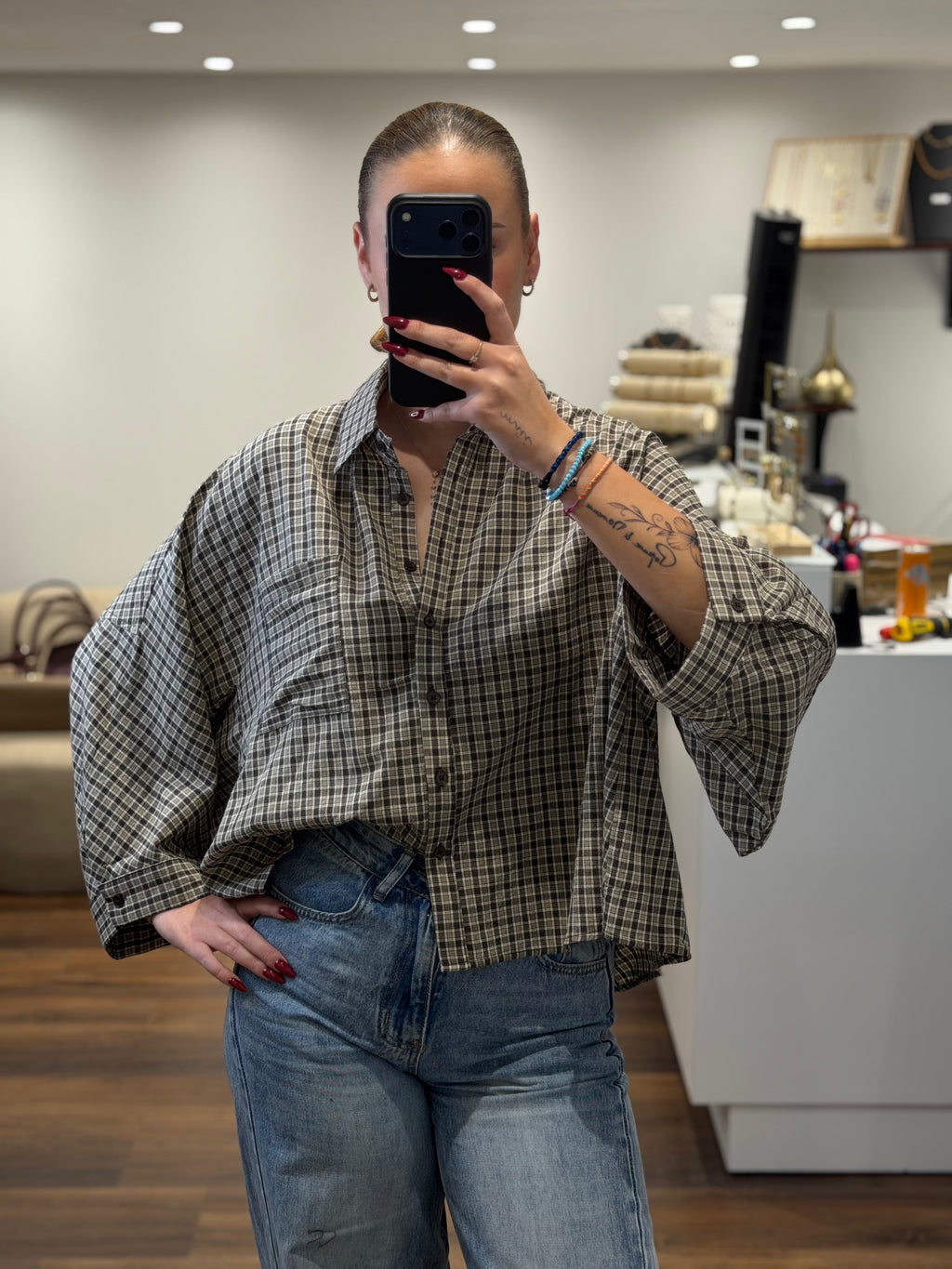 Chemise BILLIE - CAMEL