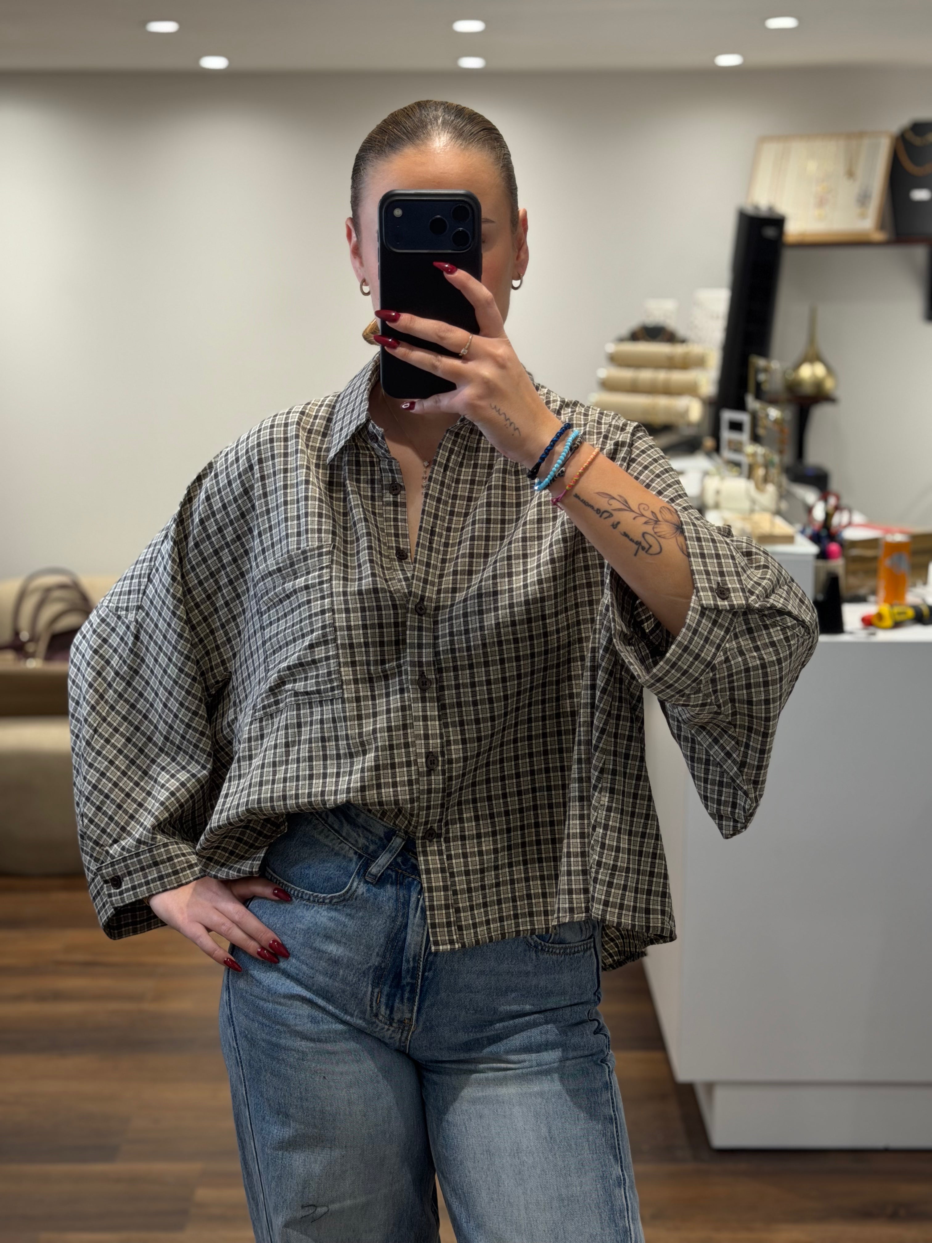 Chemise BILLIE - CAMEL