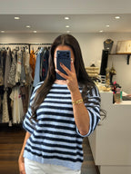 Pull ROMANE - Bleu foncé