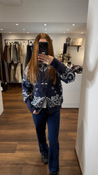 Gilet bandana - Bleu Marine