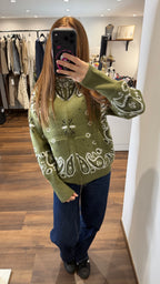 Gilet bandana - Kaki
