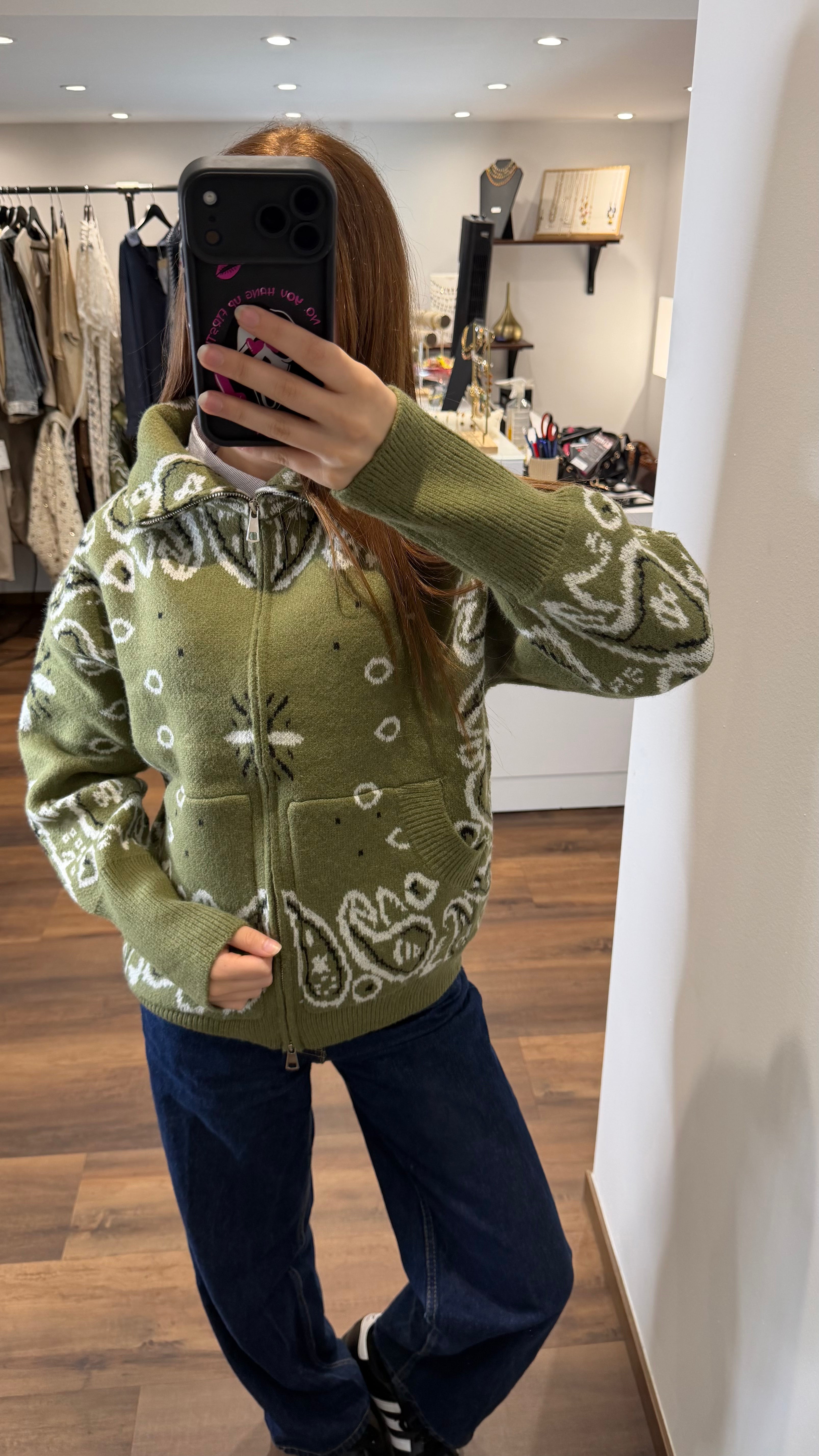 Gilet bandana - Kaki