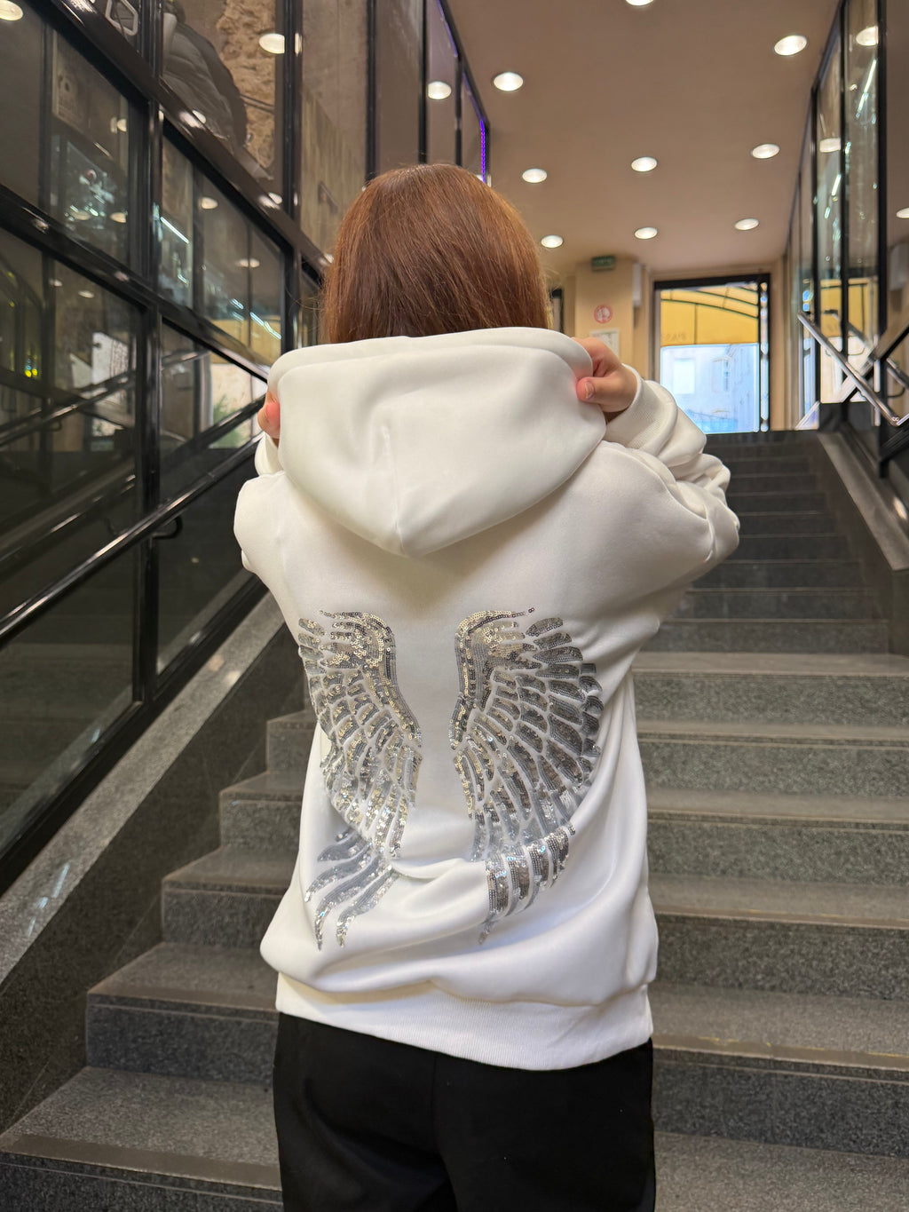 Sweat ANGEL - Blanc