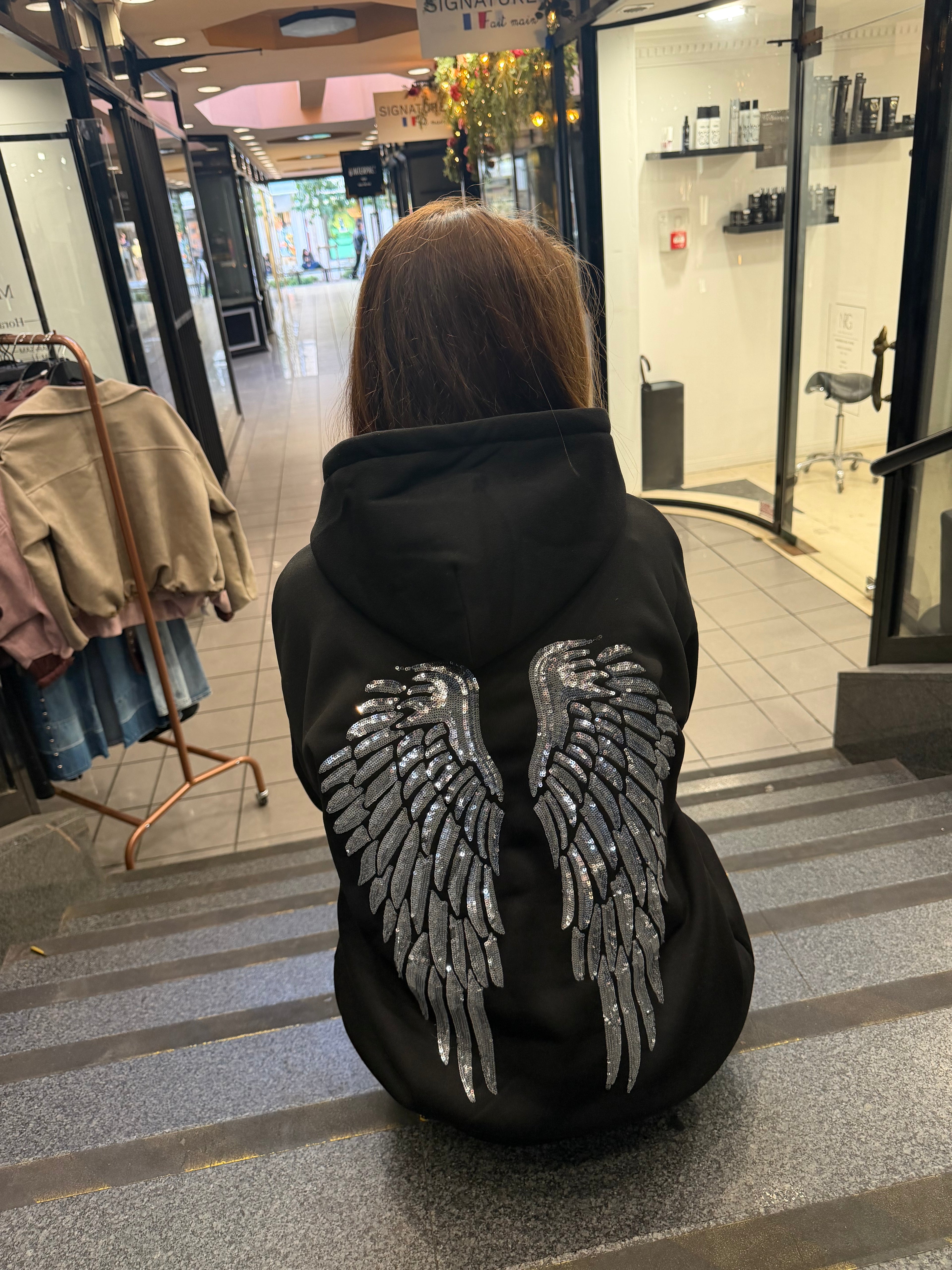 Sweat ANGEL - Noir