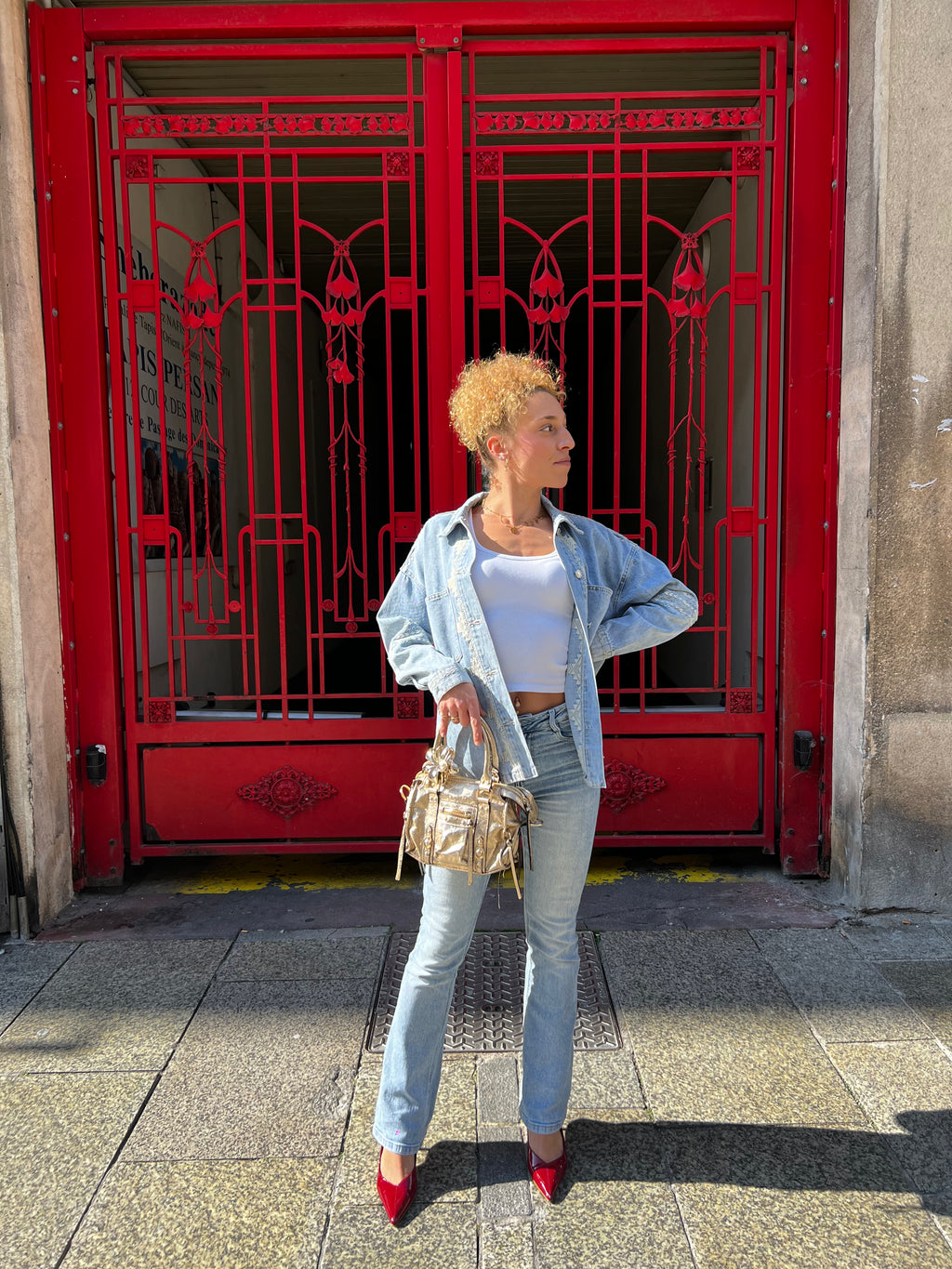 Veste jean