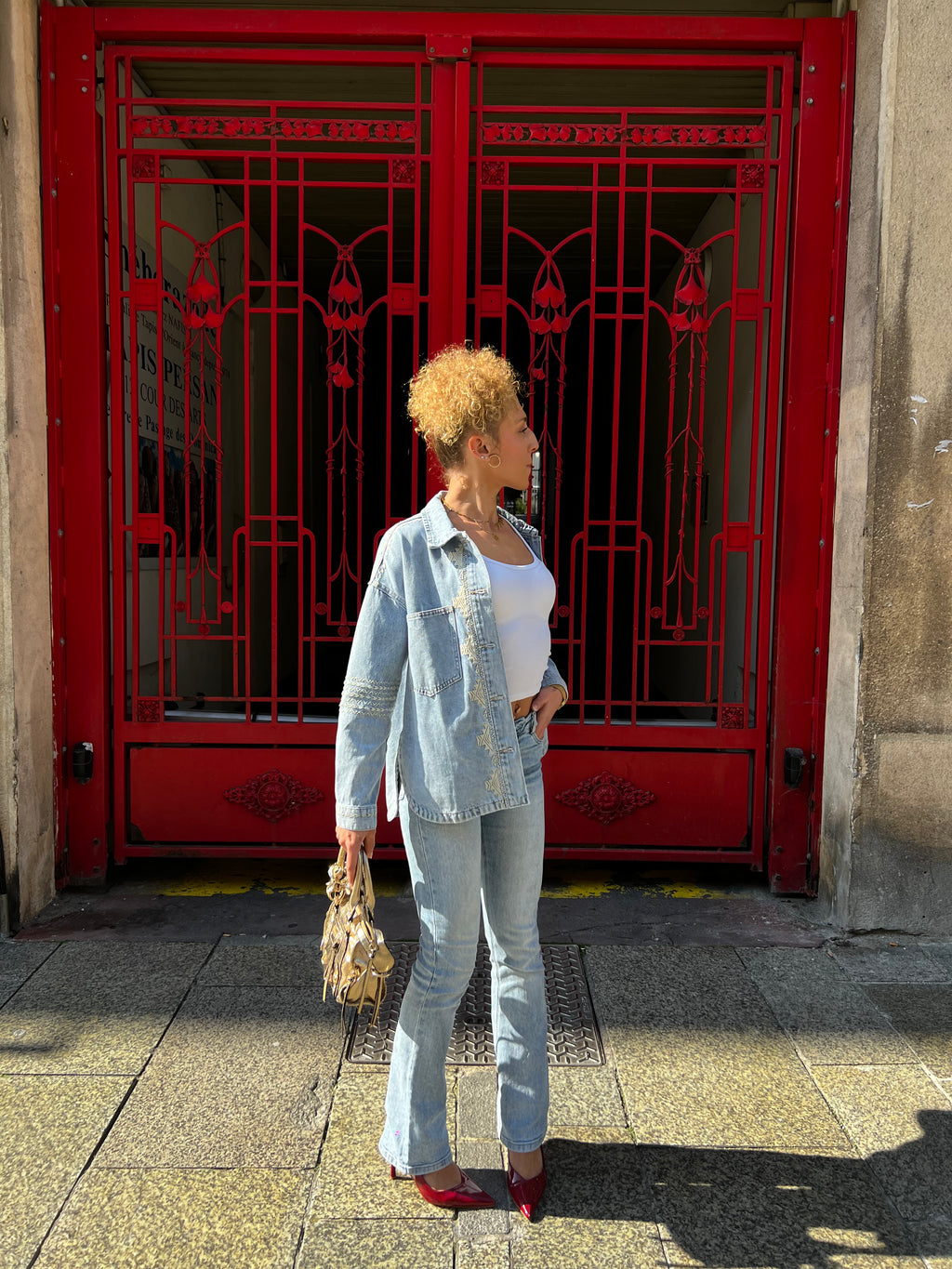 Veste jean