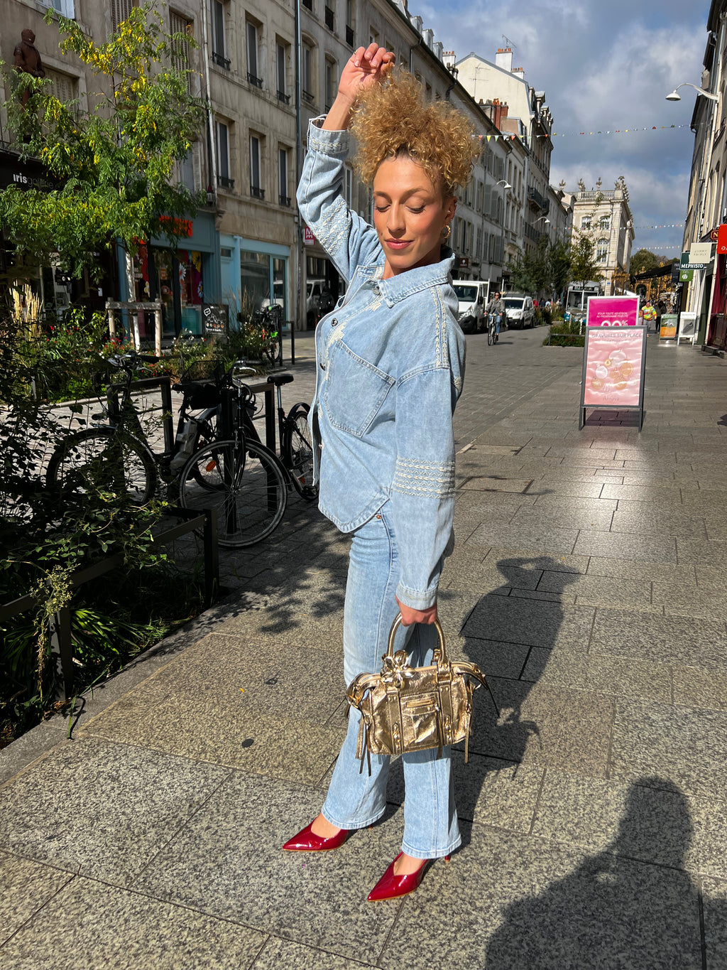 Veste jean