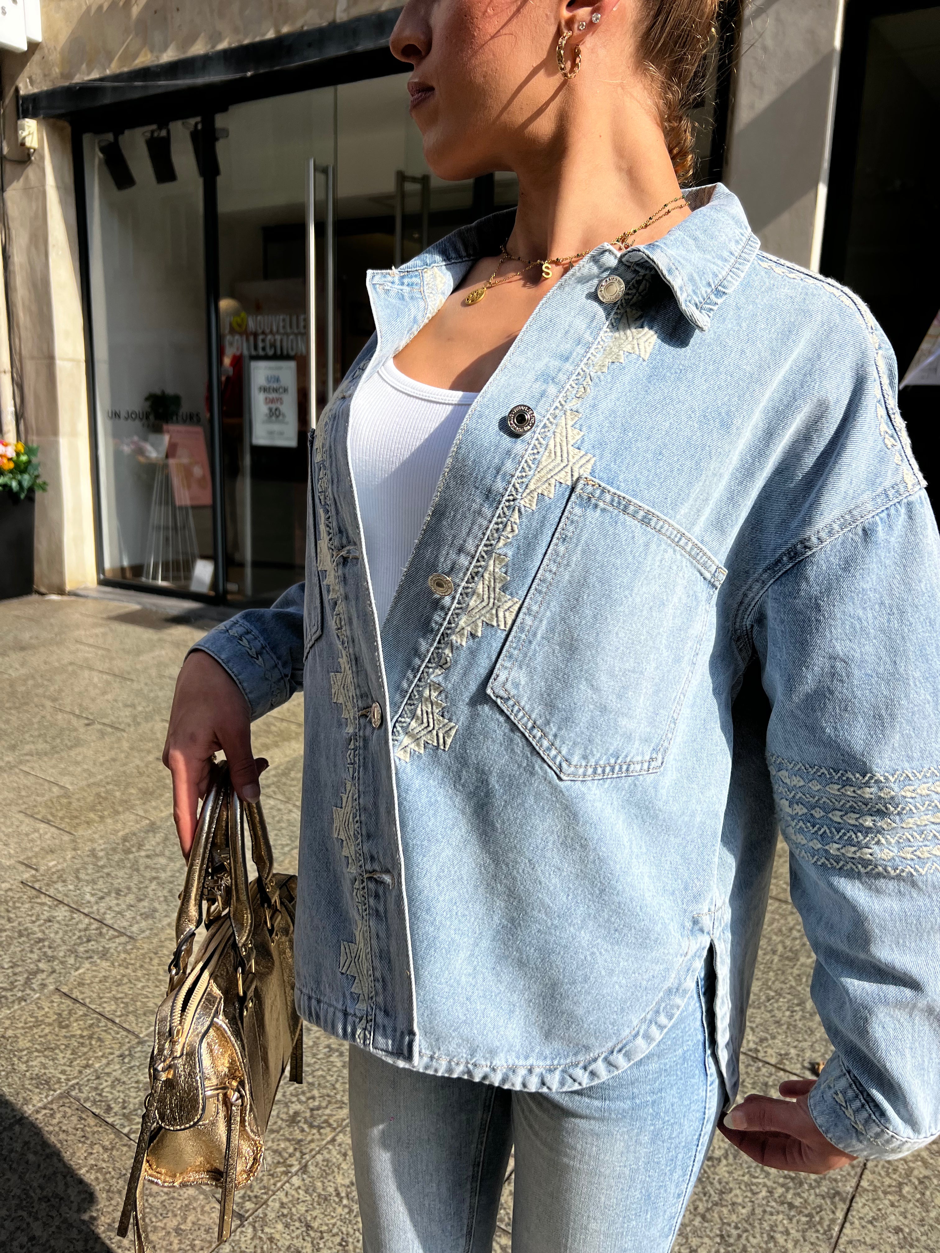 Veste jean