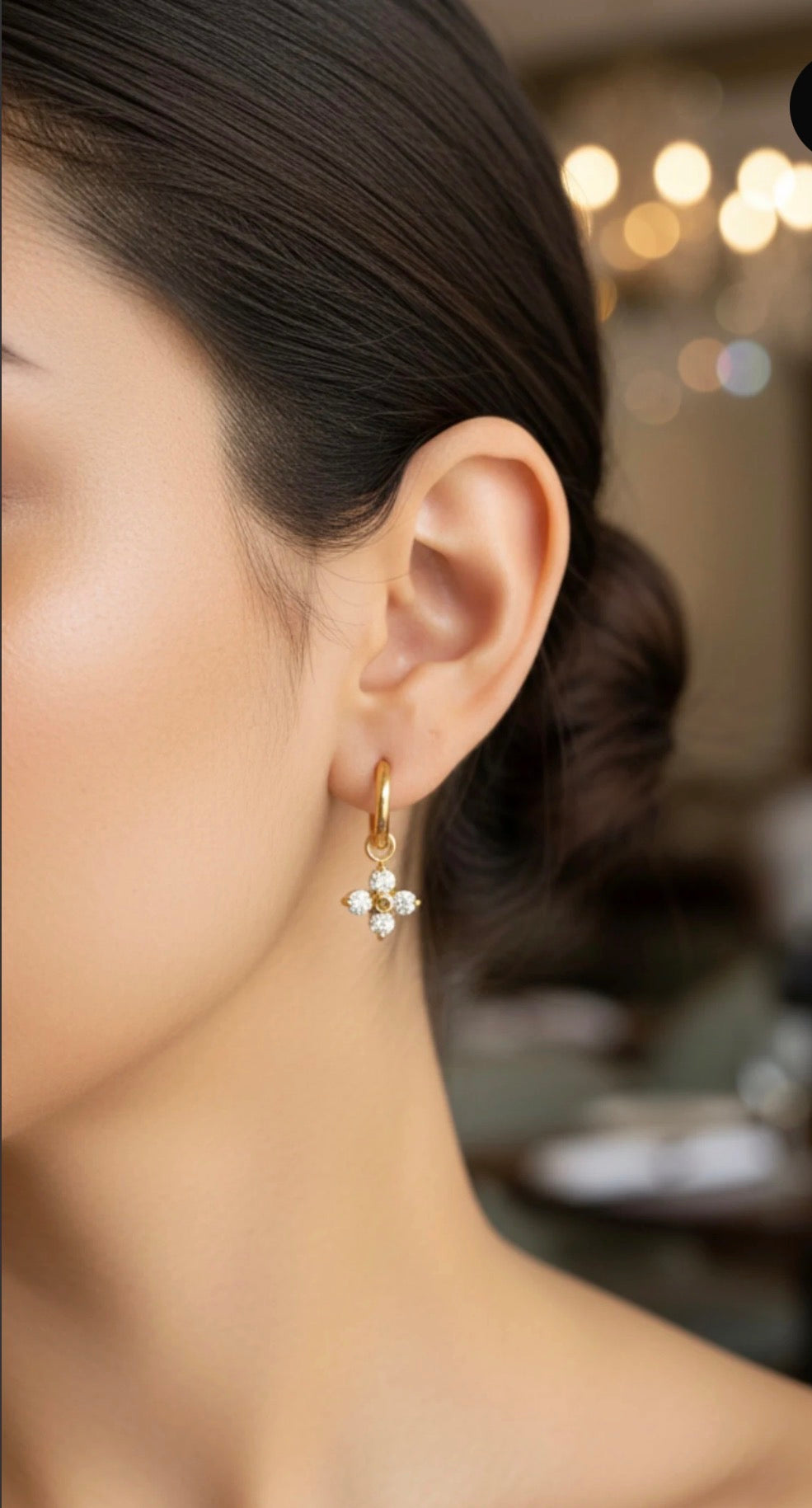 Boucle d'oreilles "FLEUR"