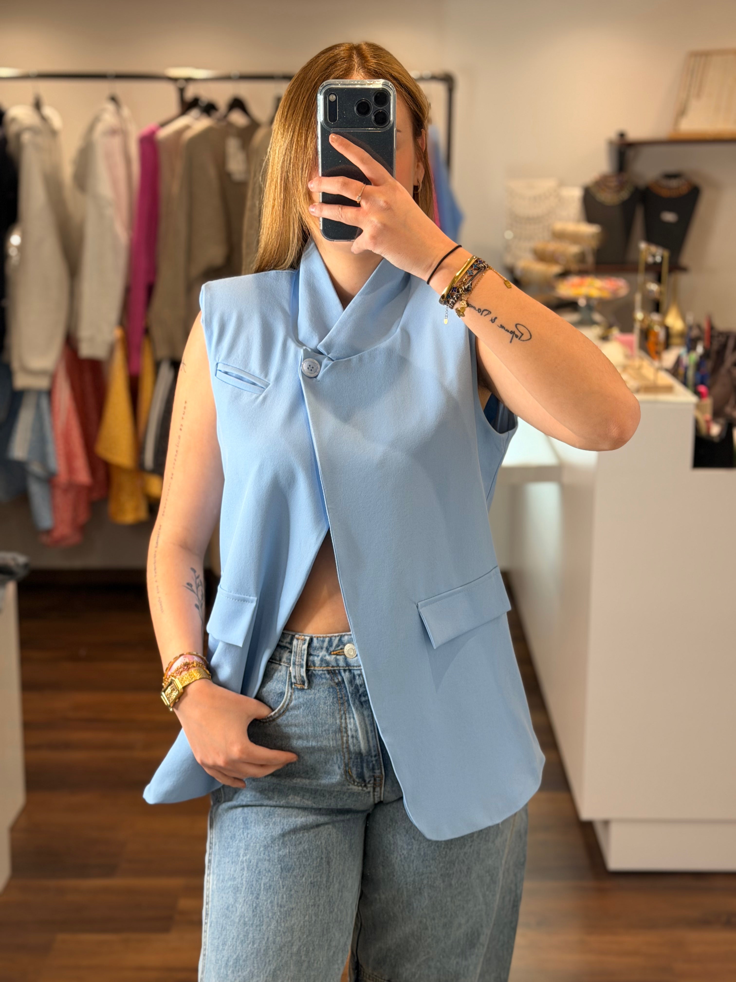 Blazer "CÉLIA" sans manche