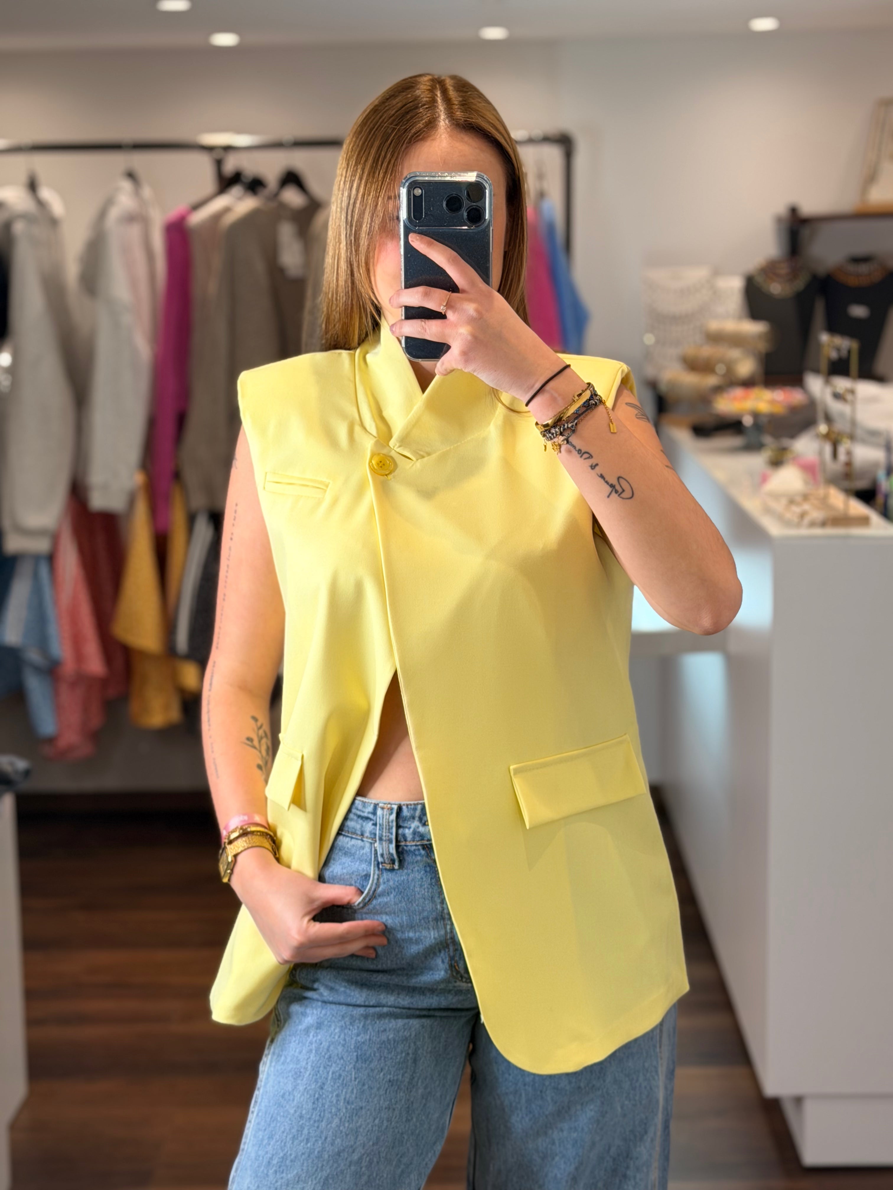 Blazer "CÉLIA" sans manche